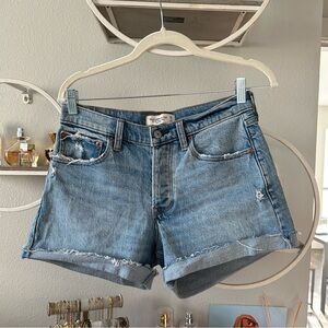 Abercrombie Jean Short (mid rise)